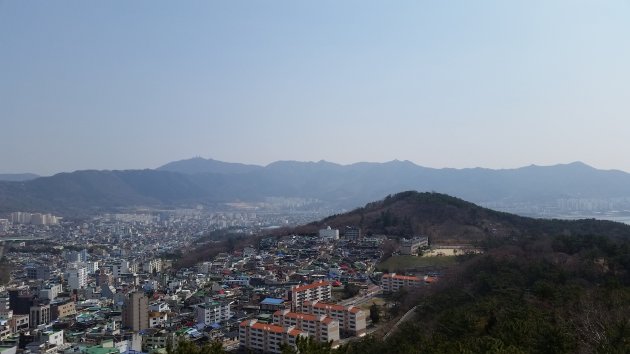 東方面の風景